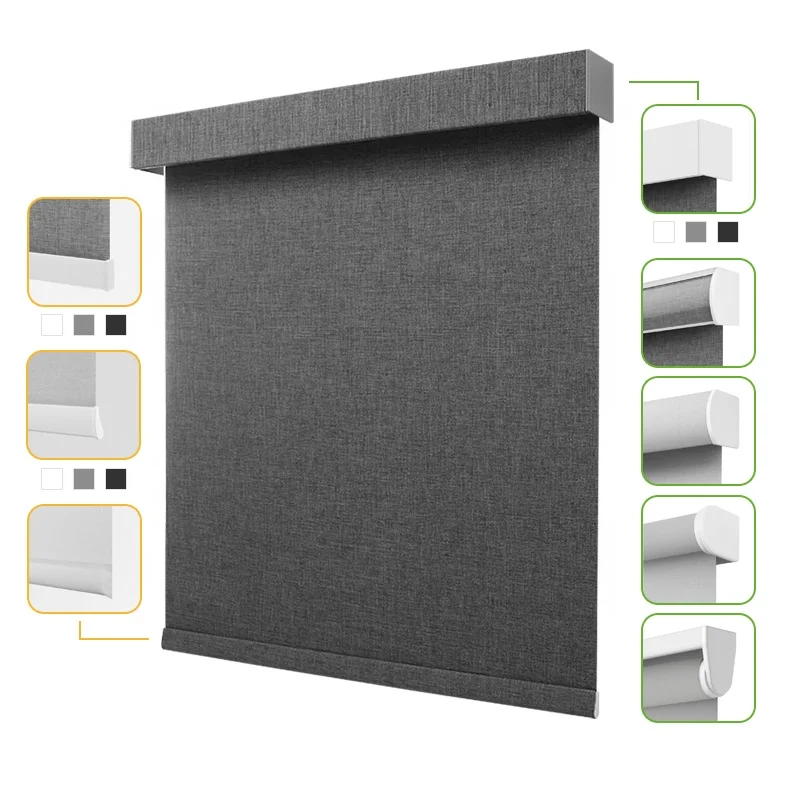 

100% затемняющие шторы, моторизованные рулонные шторы для окон, умные моторизованные шторы, плотные рулонные шторы Persianas