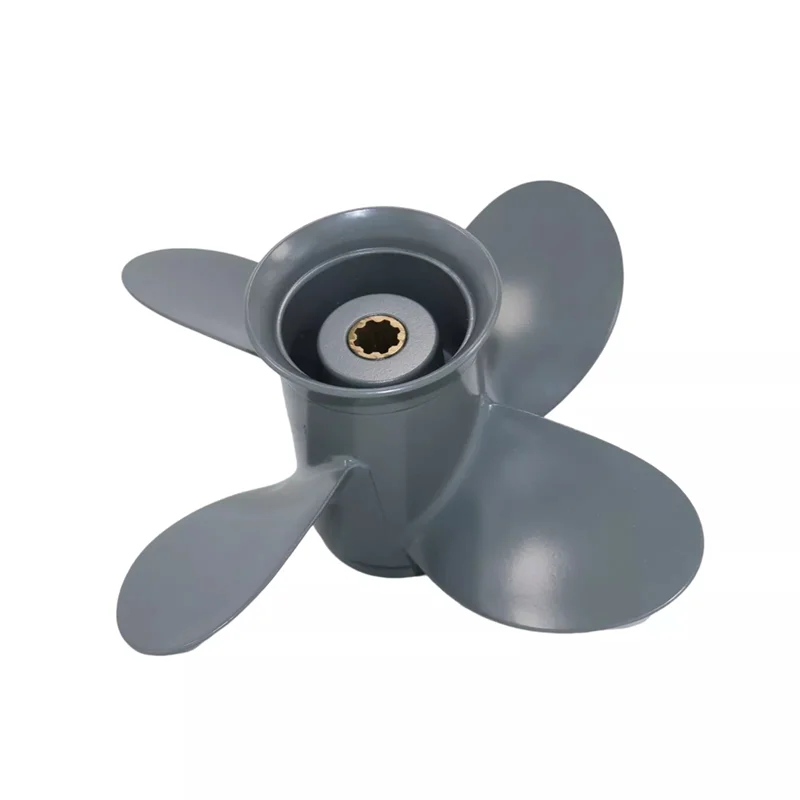

Премиальный подвесной гребной винт для лодки 9 1/4X11 58134-ZV4-011AH для алюминия Honda 8HP-20HP 8 зубьев 4 лопасти