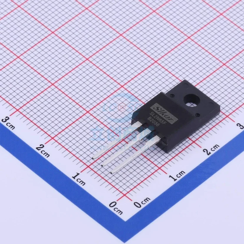 

30 шт., оригинальный новый транзистор с полевым эффектом SL2N65F