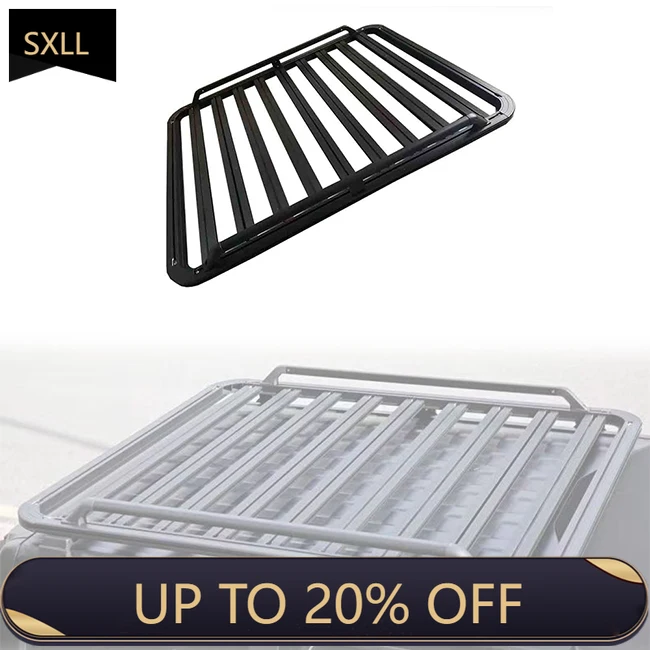 

SXLL LUMA 4x4 Auto Off-Road Parts Auto Aluminum Freight Truck Roof Rack JL 2018 + JK 2007-2017