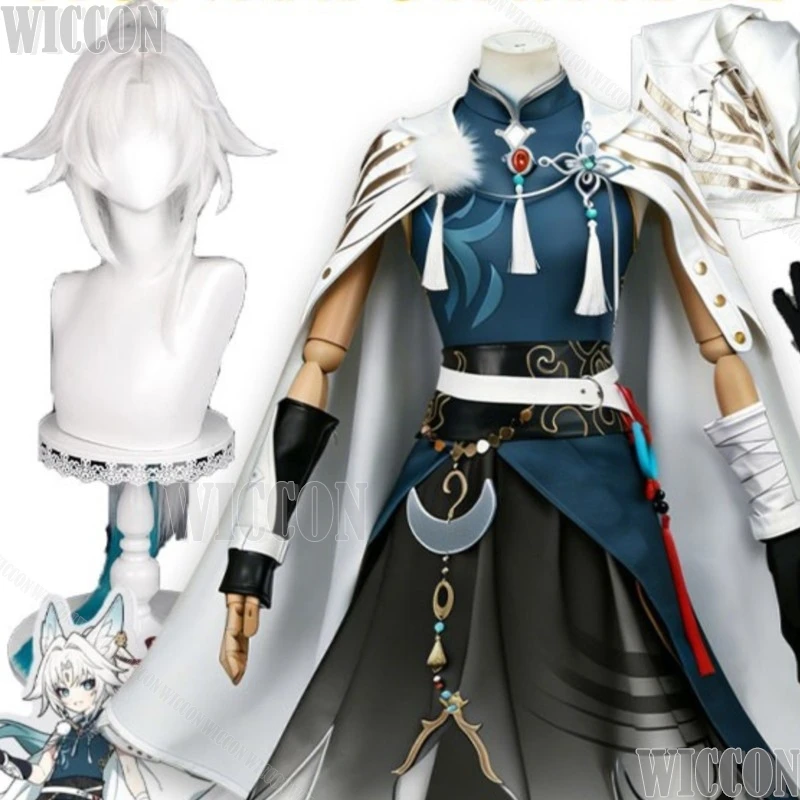 

Feixiao Cosplay Game Honkai Star Rail Feixiao Cosplay Fei Xiao Cosplay Uniform Halloween Game Anime Kawaii Comic Con Festival