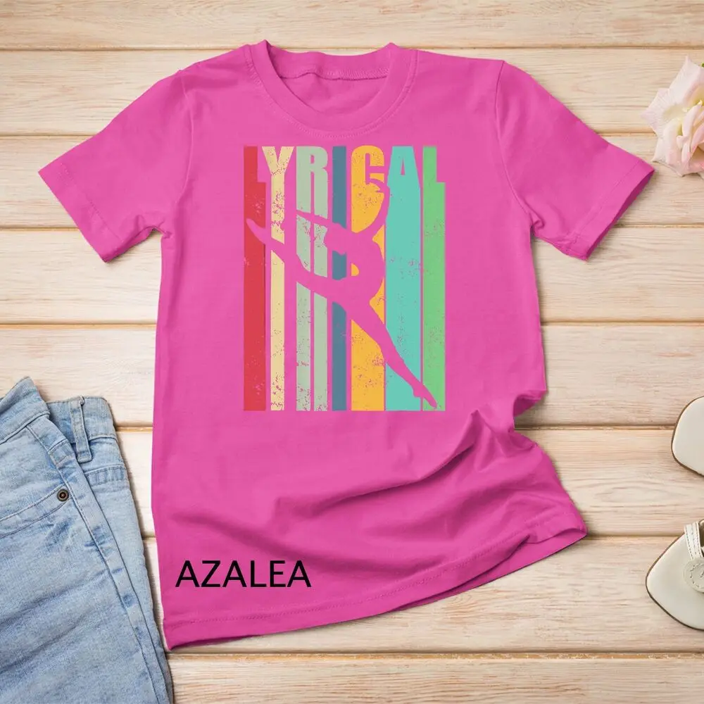 Vintage Lyrical Dance T-Shirt Dance Shirts for Girls Unisex T-shirt