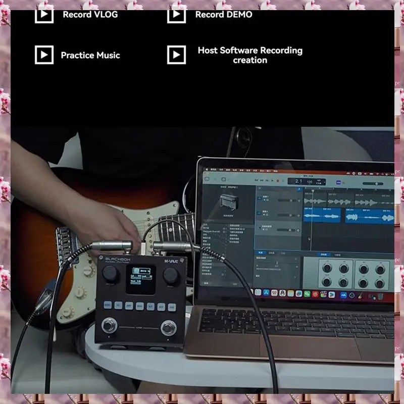2025 M-VAVE BLACK BOX Guitar Effect Pedal Multifunctional Guitar/Bass Effector, 80 Editable Presets, 6 Effects Module,M-VAVE BLA - Image 2