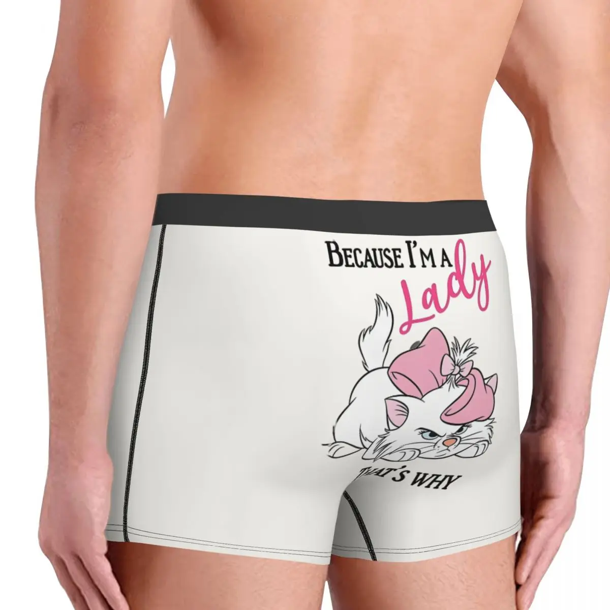 カスタム男性クールマリー猫かわいい下着子猫フィルム弓ボクサーブリーフストレッチショーツパンティーパンツ