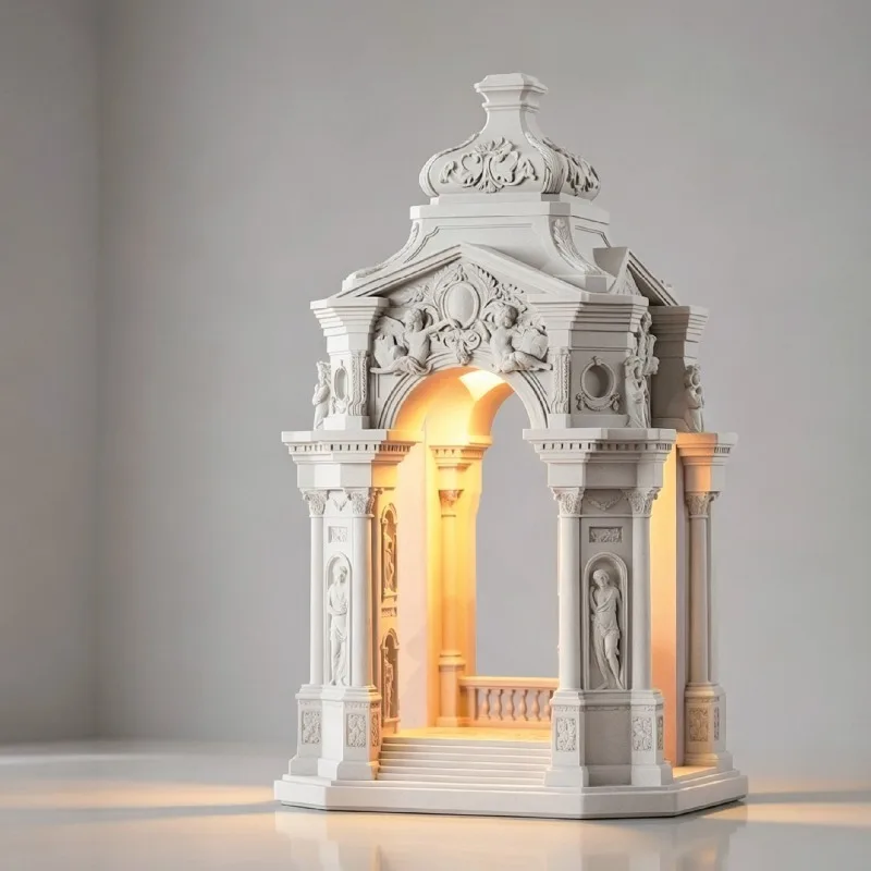 Aromatherapy lamp, gift wedding timing candle lamp, ambient desk lamp