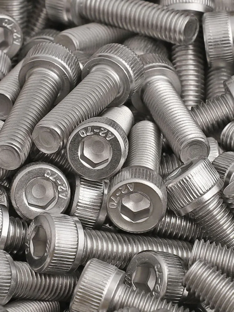 4#-40 M5 304 A2-70 Stainless Steel Hexagon Socket Head Cap Screw Allen Head Bolt 5