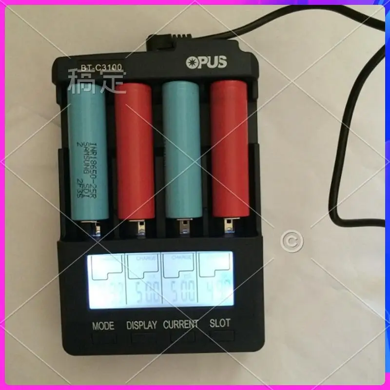 ABT-BT-C3100 4 Slots Battery Charger Adapter Smart Adapter Universal Adapter For Rechargeable Li- Batteries EU PLUG