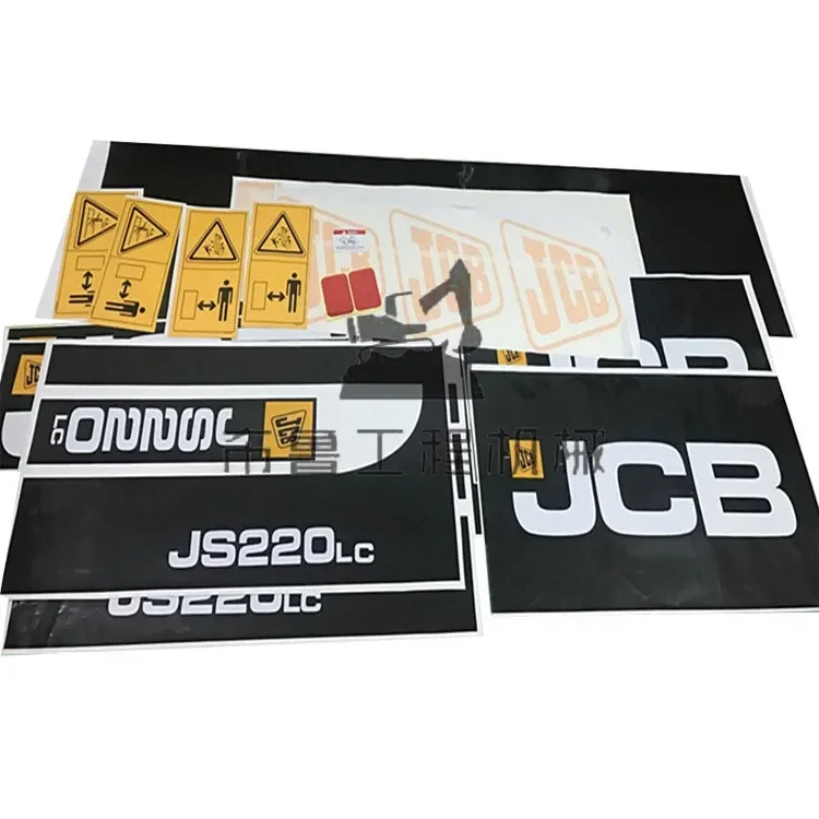 

Excavator Full Vehicle Logo Sticker Body Logo Sticker Accessories For JCB 200/220/240/360