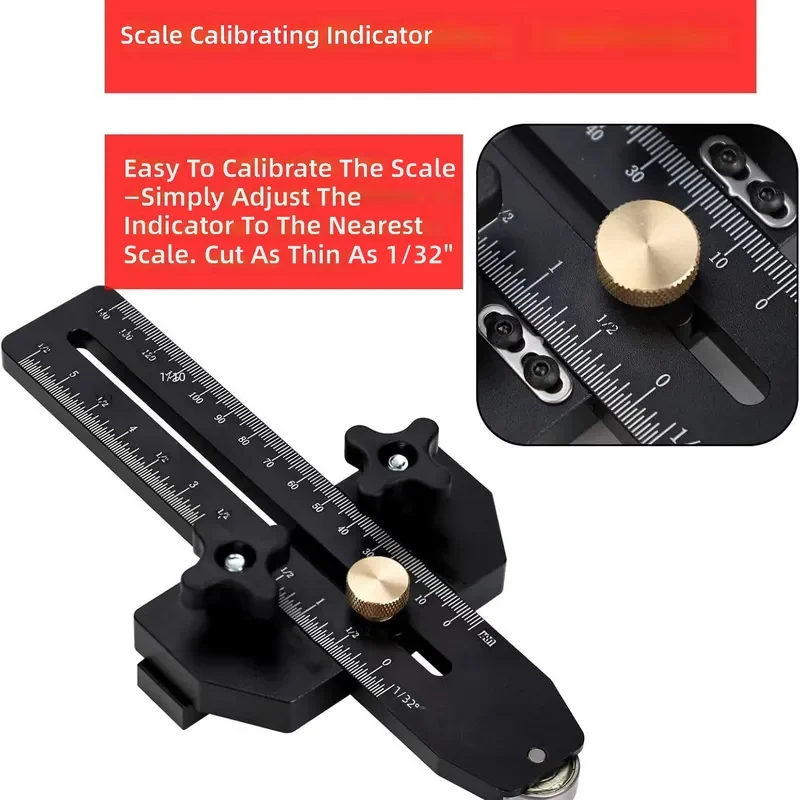 Black Table Saw Flip Stop Roller Fast Cutting Limit Backer Hardware Products