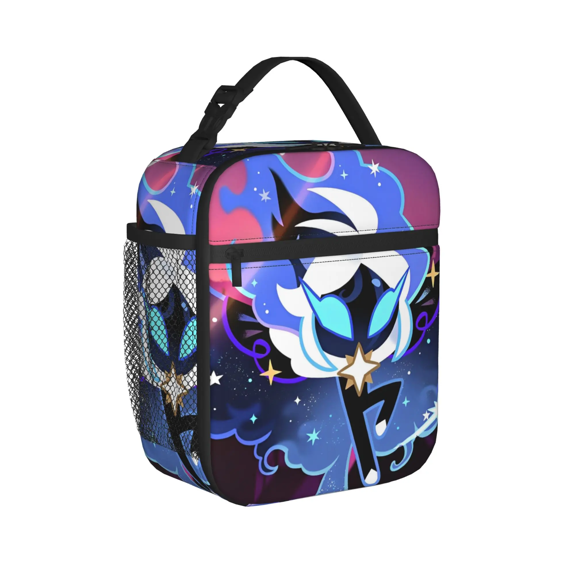 Stardust Cookie Insulated Lunch Bags Thermal Bag Reusable,Lunch Container Cookie Run Kingdom High Capacity Tote Lunch Box Travel