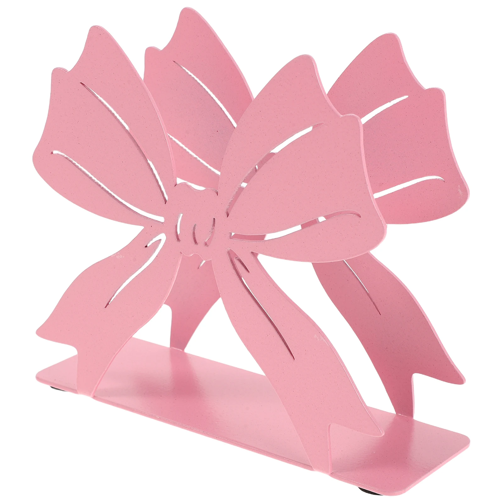 

Bow Design Napkin Holder for Table Iron Art Vertical Tabletop Napkin Dispenser Decorative Centerpiece for Kitchen Restaurant