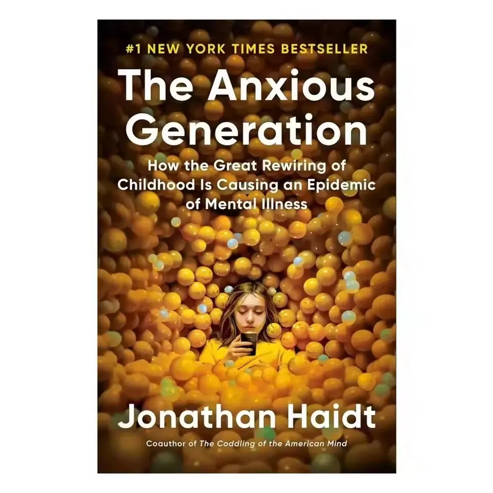 The Anxious Generation Books for Teen Mental Health Data-Driven Strategies for Parents Educators by Social Psychologist