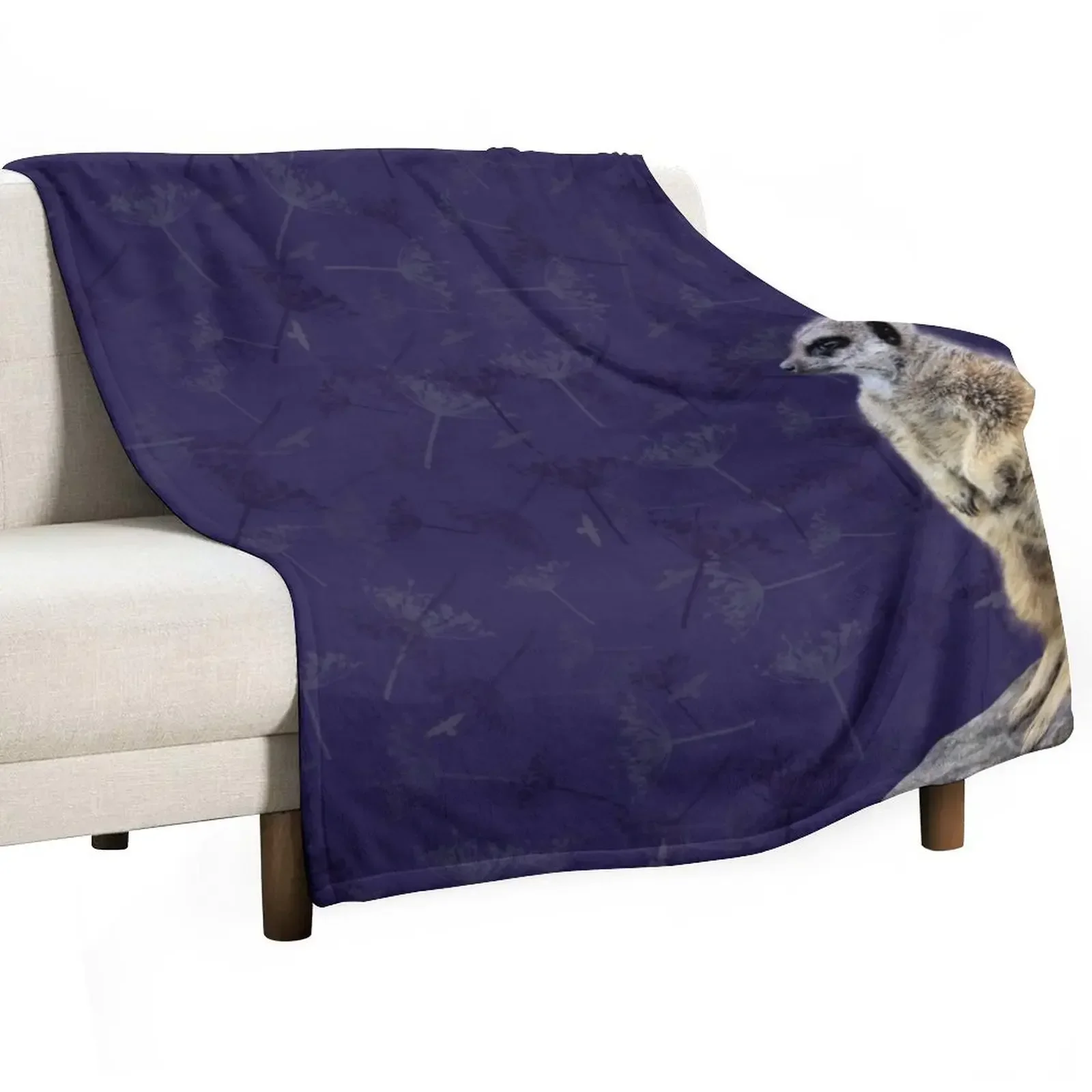 Meerkat Throw Blanket anime Blankets For Baby Decorative Sofas Plaid Stuffeds valentine gift ideas Blankets