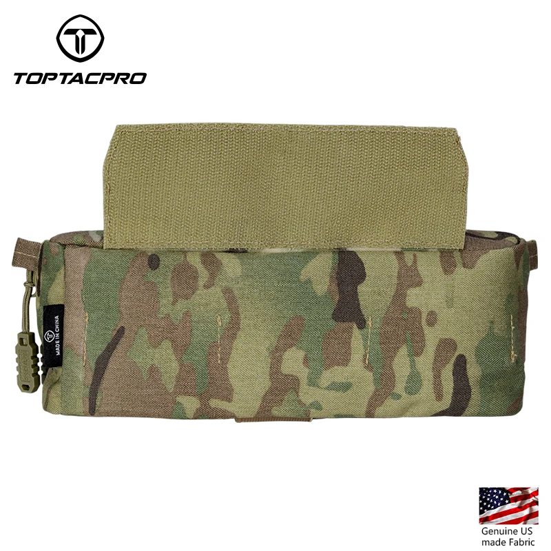 TOPTACPRO taktyczne etui zrzutowe AVS JPC CPC saszetka biodrowa EDC bojowe etui do recyklingu wielofunkcyjne etui Multi-camo 8506