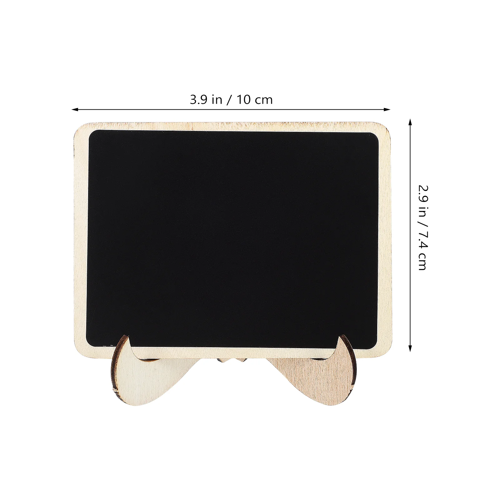 Sign Mini Vertical Pvc Sticker Writing Board with Stand Blackboard Liquid Chalk Office