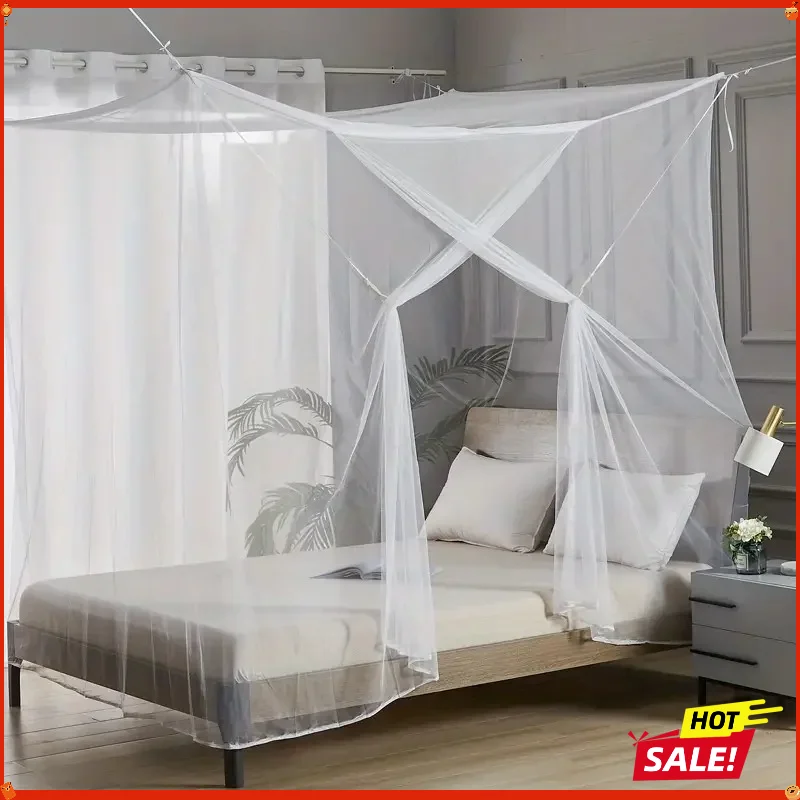 Portable And Easy To Install Single Opening Encrypted Mosquito Net, Bedroom Mosquito Cover - Perfect For Bedrooms, Dormitories