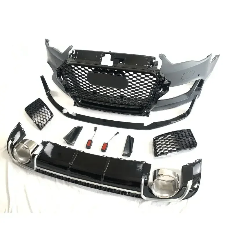 

bodikits for Audi A3 S3 8V tuning parts Front Bumper With grill upgrade to RS3 style facelift 2014 2015 2016