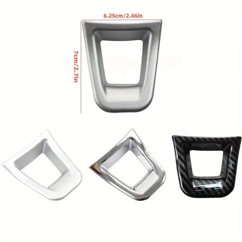 ل Volkswagen VW Passat B8 Tiguan Golf 7 MK7 7.5 2013-2019 ABS عجلة توجيه سيارة زخارف اللوحات غطاء الكسوة ملصق Acc. #5