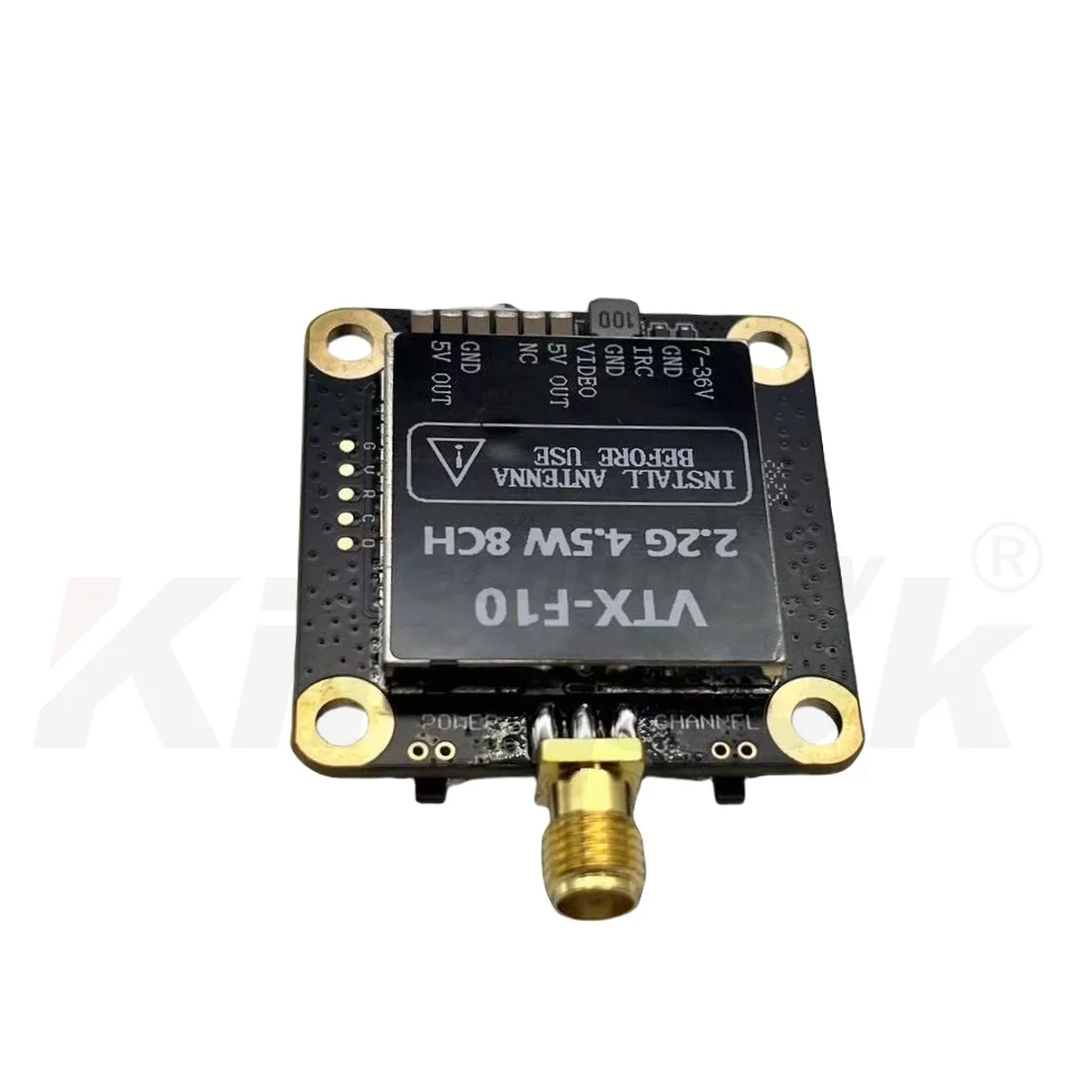 New 2.2G Transmission Transmitter for Drones 4.5W VTX Power Stable Image Enhanced Flying Experience
