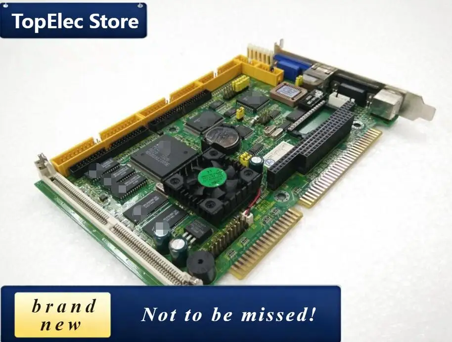 TopElec PIA-431 VER:1.2 100% OK Original IPC Board ISA Slot Industrial Motherboard Half-Size CPU Card PICMG10 With CPU RAM PC10