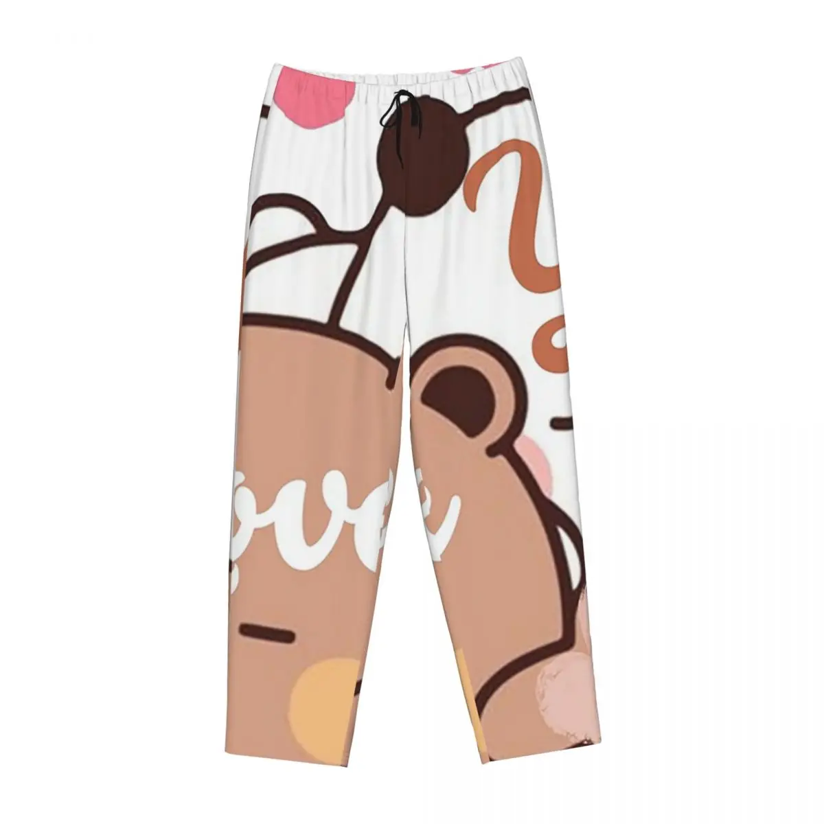 

Custom Bear And Panda Bubu Dudu Balloon Women Pajama Pants Lounge Sleep Sleepwear Bottoms with Pockets