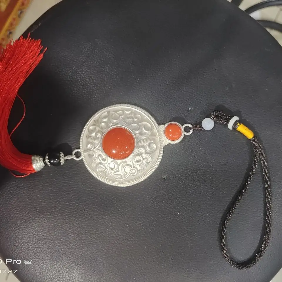 

Women's Tibetan antique silver robe wrap skirt waist accessories waist chain