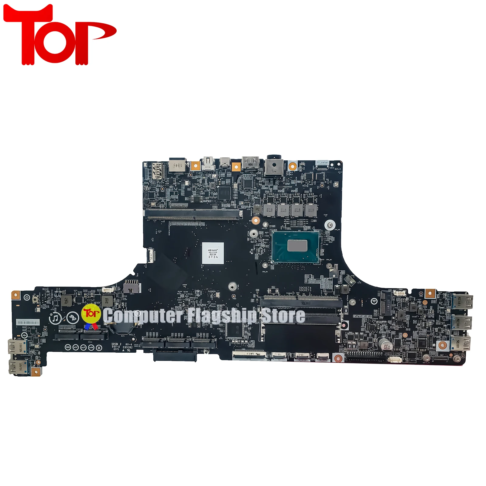 KEFU Mainboard For MSI MS-17A61 MS-17A6 Laptop Motherboard i5 i7 i9 8th/9th Gen 100% Testing Perfect Work