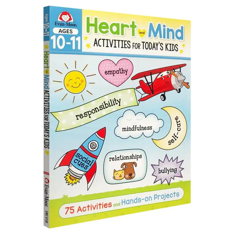 Heart And Mind Activities For Todays Kids Ages 1011 EvanMoor EvanMoor 9781645141655 Book