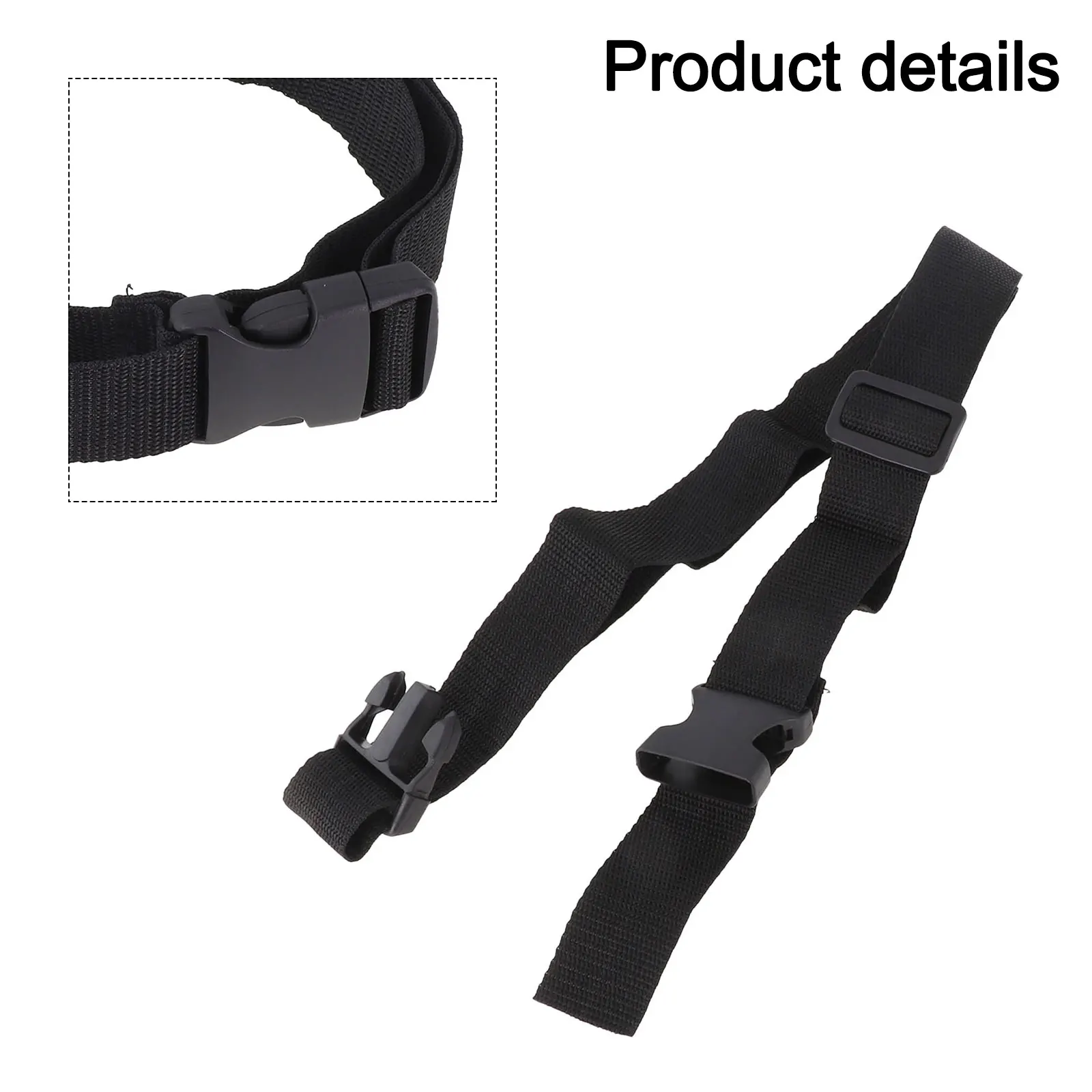 Waist Tool Belt 3.8cm Width Guard Work Belt Adjustable Length Hanging Tool Bag DIY Power Tool Replacement Accessories