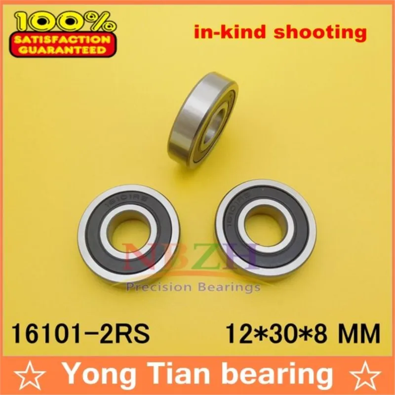 NBZH bearingBrand New!!! High Quality Deep Groove Ball Bearing 16101RS 16101-2RS 12*30*8 Mm Rubber Sealed