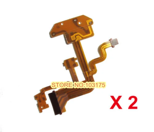 2Pcs Baru Flash Flex Kabel Pita Bagian untuk Sony Kamera DSC-H3 DSC-H10 H3 H10 TIDAK ADA Pita