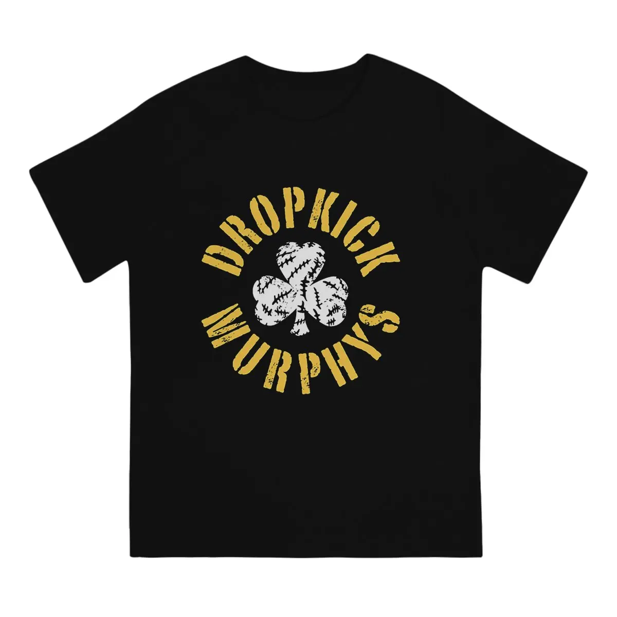 Fashion Rock Band T-Shirt Men Round Neck 100% Cotton T Shirts Dropkick Murphys Short Sleeve Tees Party Tops