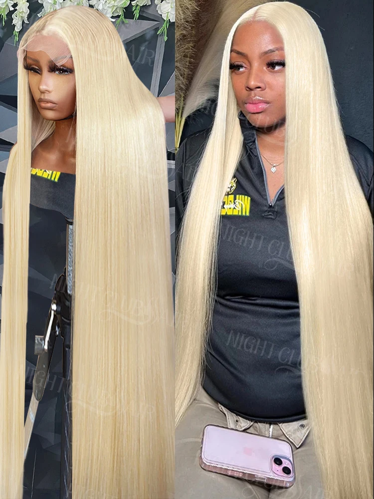 613 Blonde Straight Hd Lace Wig 13x6 Human Hair Wigs 30 40 Inch Lace Front Brazilian Wig Colored 13x4 Lace Frontal Wig for Women