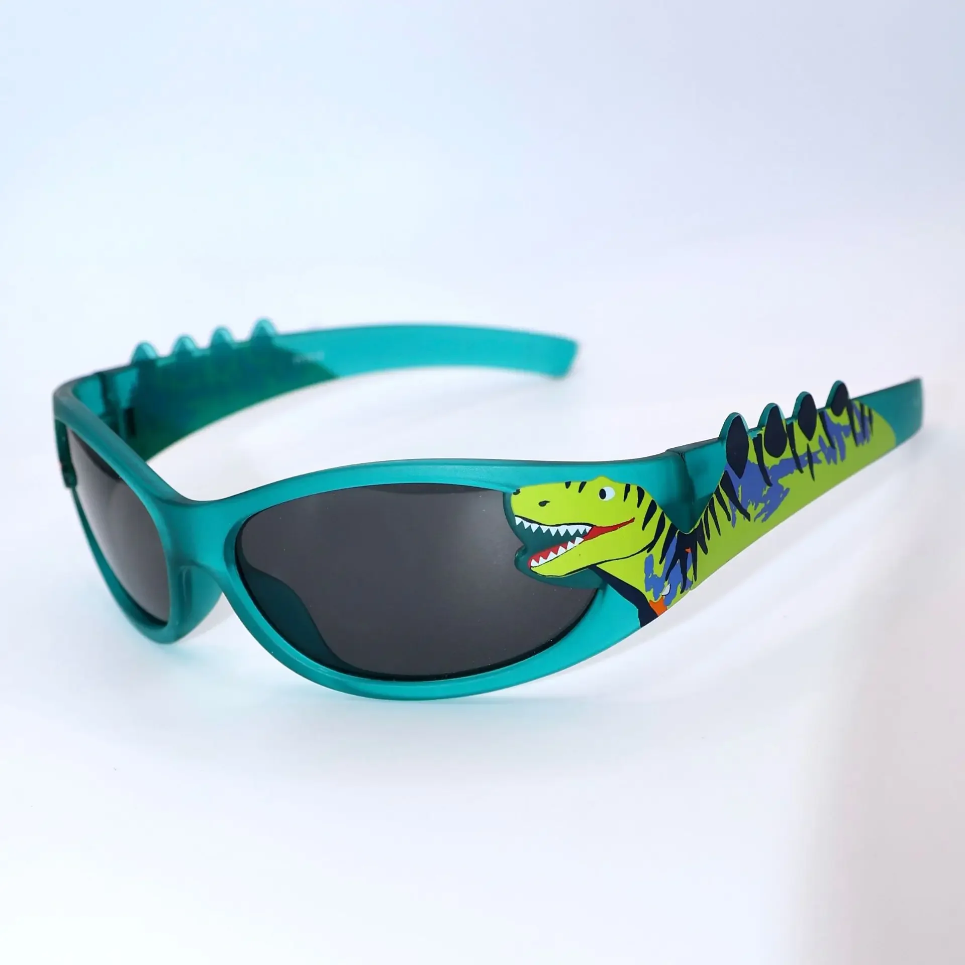 Kindermode Sonnenbrille Cartoon Dinosaurier Sonnenbrille Niedliche Party Dekoration Brille Sonnenschutzbrille UV-Schutz – Detail 11