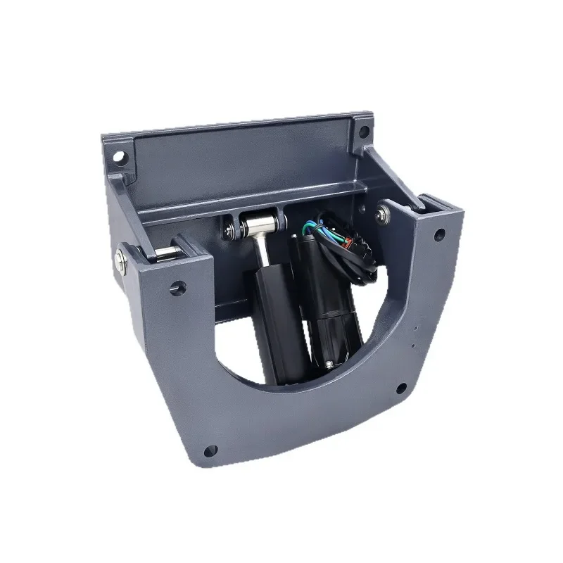 Elevation angle hydraulic lifting hanging plate outboard propulsion aluminum alloy angle lifting bracket