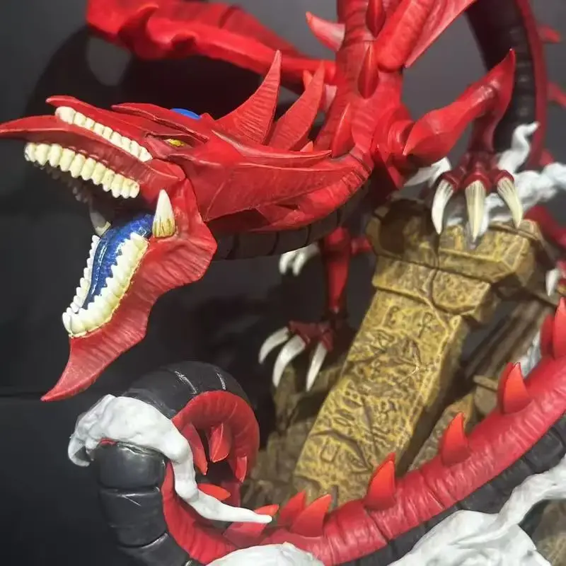 

Yu-Gi-Oh Slifer the Sky Dragon 32CM Action Figure - Anime Duel Monsters PVC Gk Statue Model Doll Collection Toy for Fans