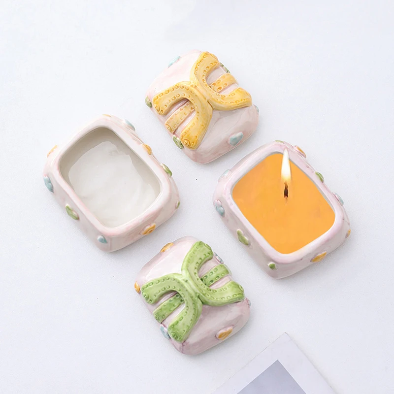 Ceramic Empty Candl… - image