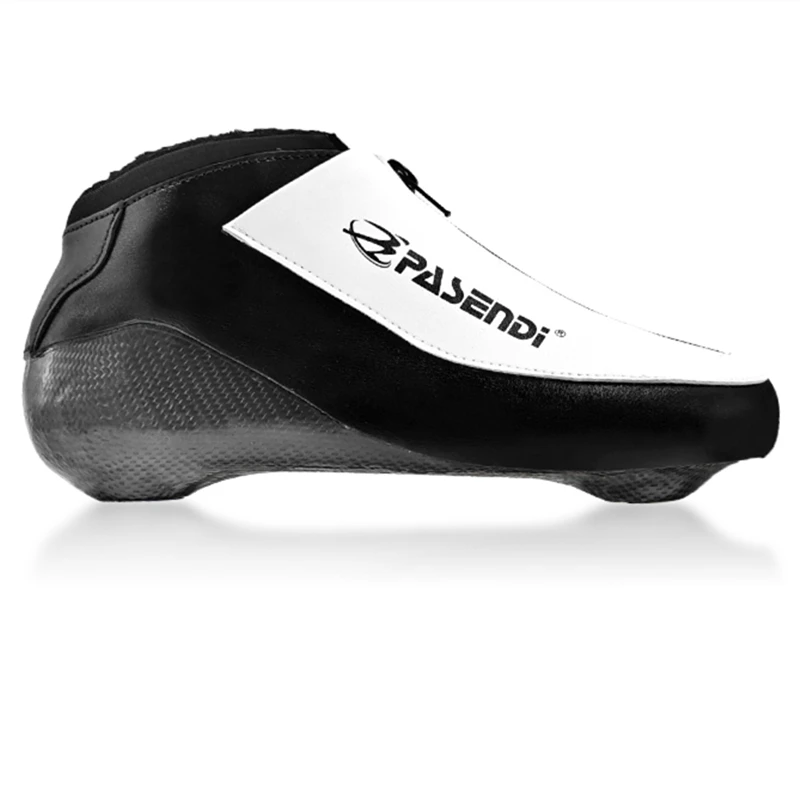 Pasendi-patines moldeables con calor para patinaje sobre hielo, bota de pista larga para patinaje de velocidad, patines profesionales termoplásticos