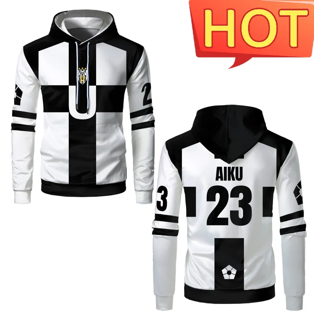 2025 الأزرق قفل يوبرز جيرسي كرة القدم رياضية تأثيري الزي الرسمي بارو أيكو لورينزو هوديي للرجل أوبر بلوزات هوديس