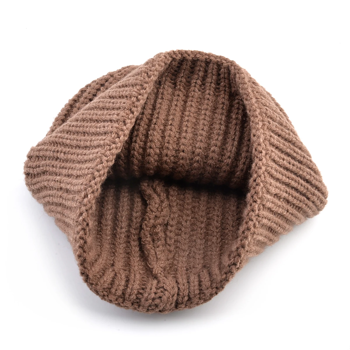 KKISSBAOBEI Winter Beanie Men Knitted Warm Hat Outdoor Casual Skullies Beanies Thick Double Layers Hat Fashion Beanie