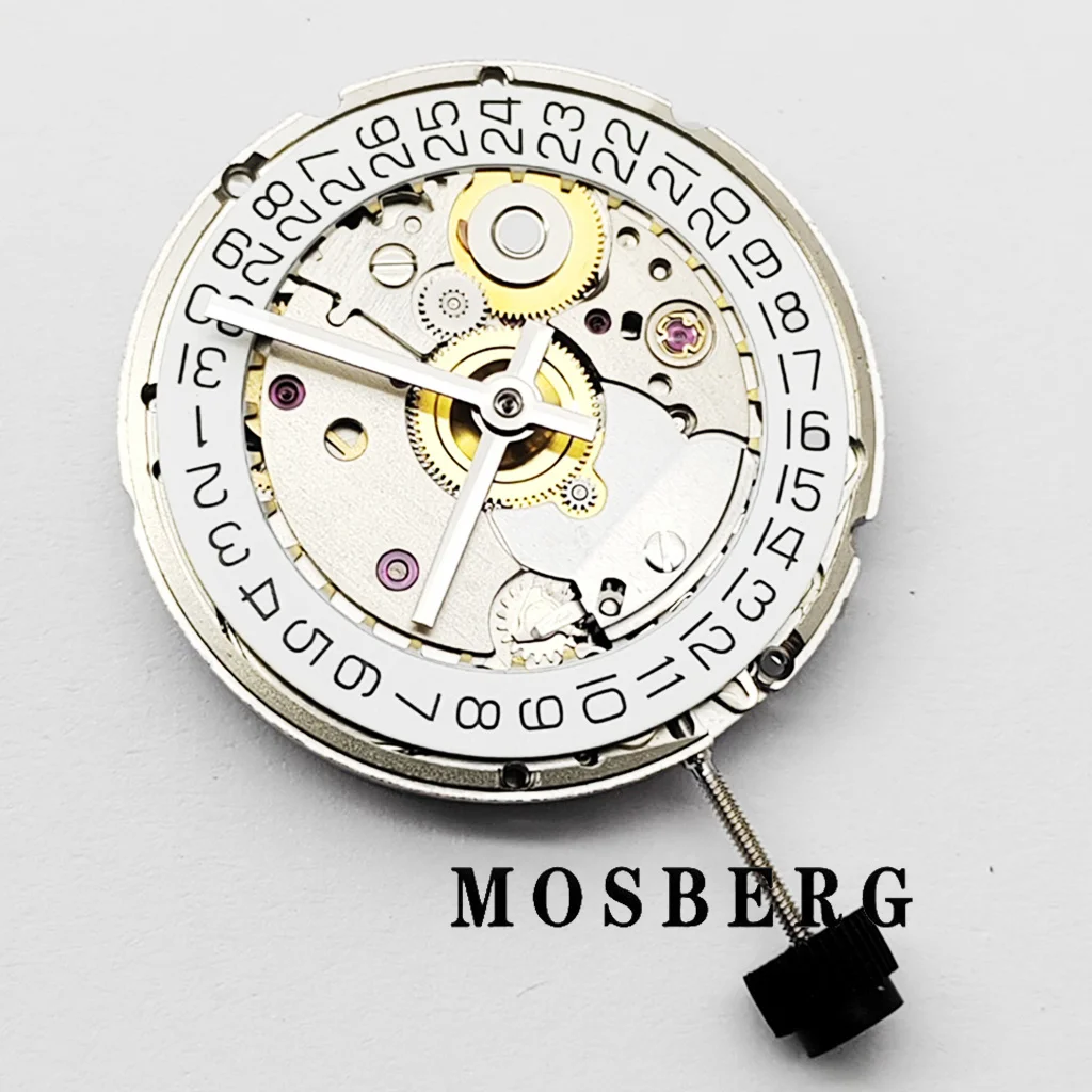 استبدال ETA2824-2 ST2130 ساعة حركة أوتوماتيكية ميكانيكية 25 جواهر تاريخ نافذة أداة إصلاح أجزاء الساعات اكسسوارات