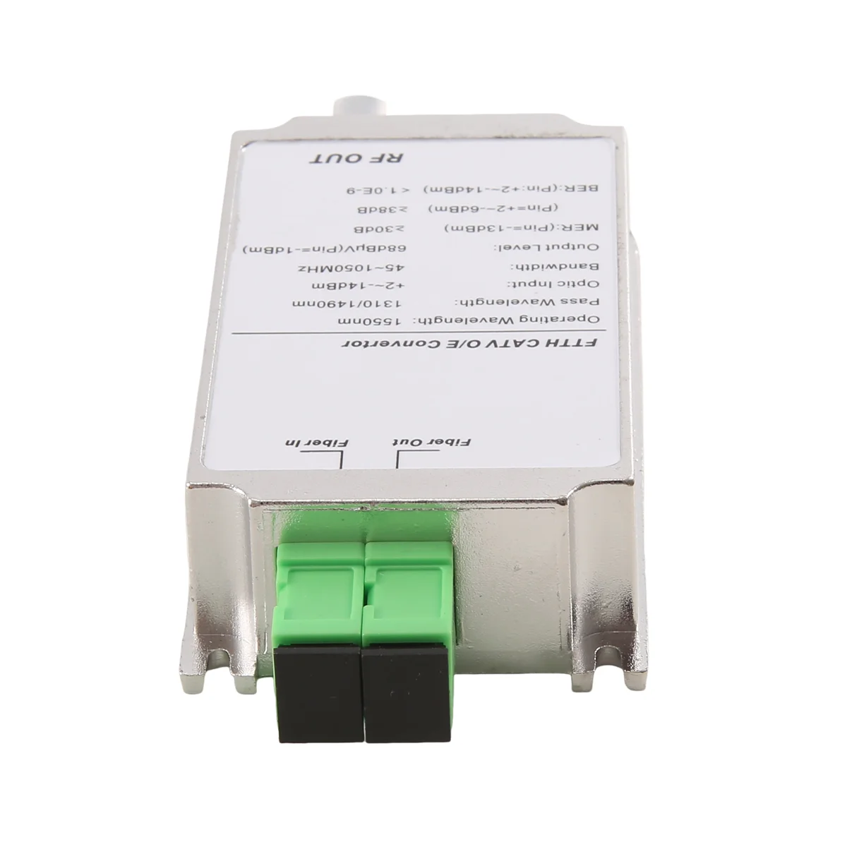 Mini CATV FTTH Receiver Fiber Optical WDM Node RF Converter Triplexer Minimode Indoor AGC 1310nm/1550nm Without Power