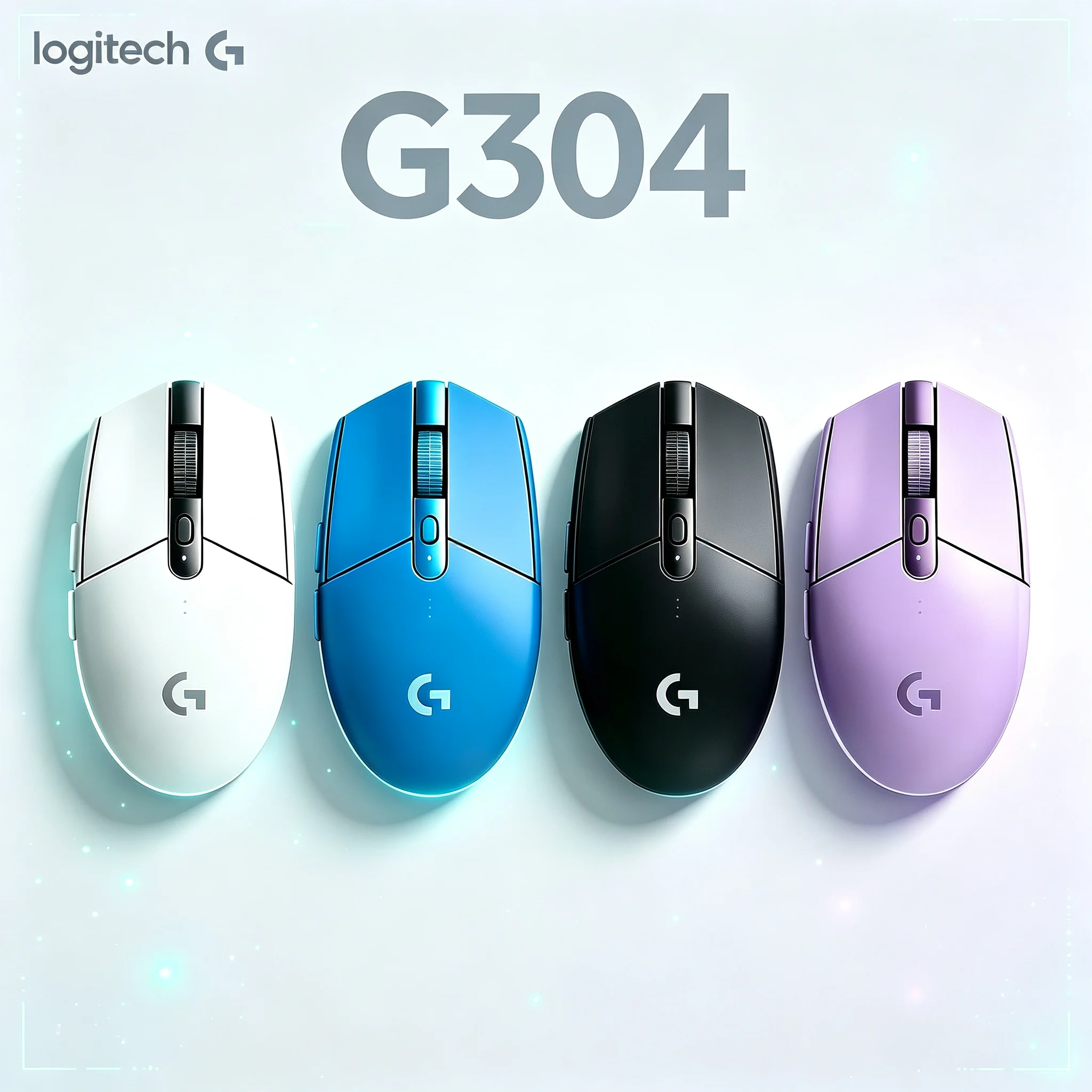 Logitech G304 2.4G Wireless Gaming Mouse Macro Supported For PUBG CS2 Valorant LOL Player