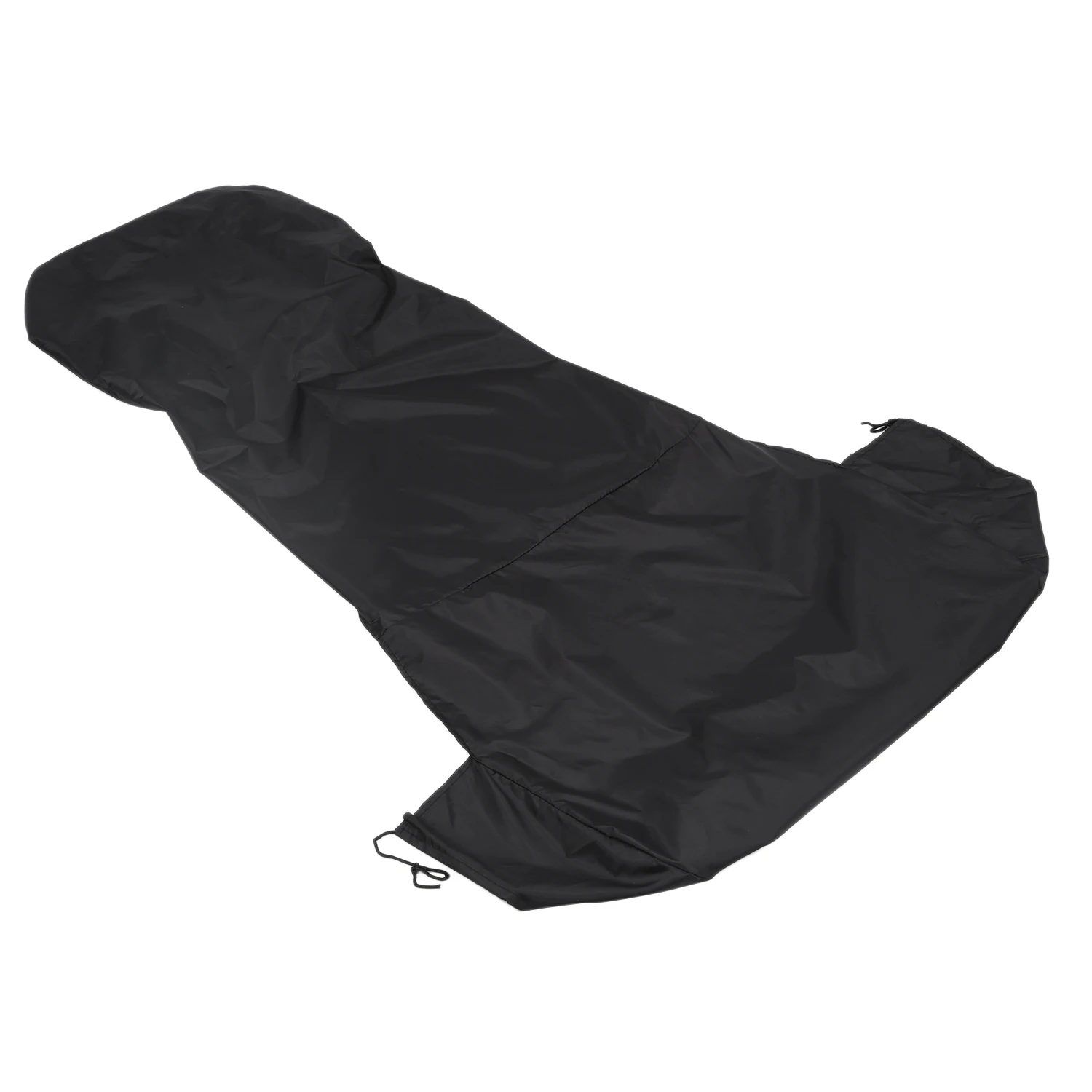 Housses de siège de camionnette avant en nylon imperméable, paire noire, protecteurs universels, 2 pièces