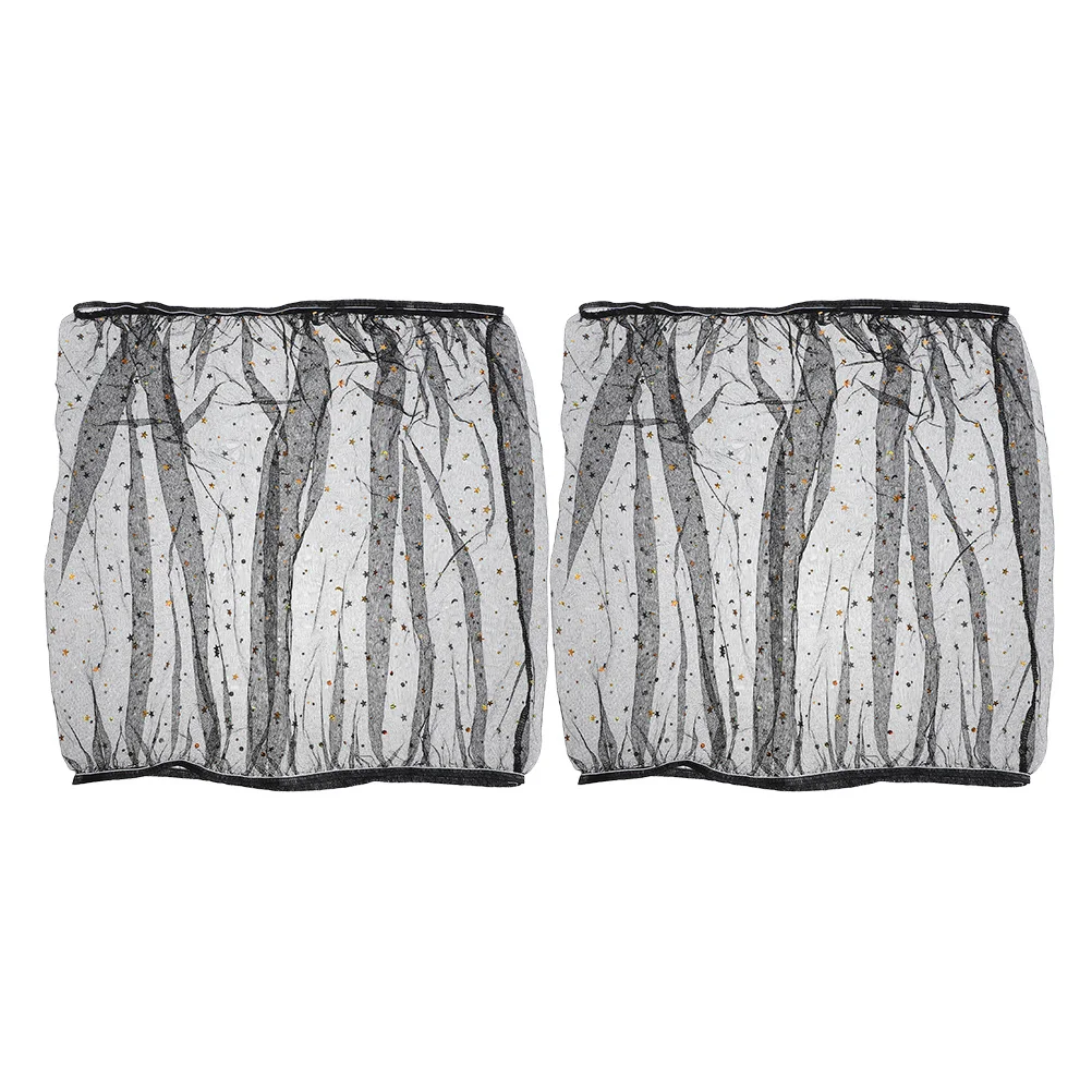

2Pcs Wear Resistant Bird Cage Cover Mesh Netting Easy Detach Install Accessory for Parrot Cages Bird Cage Cover
