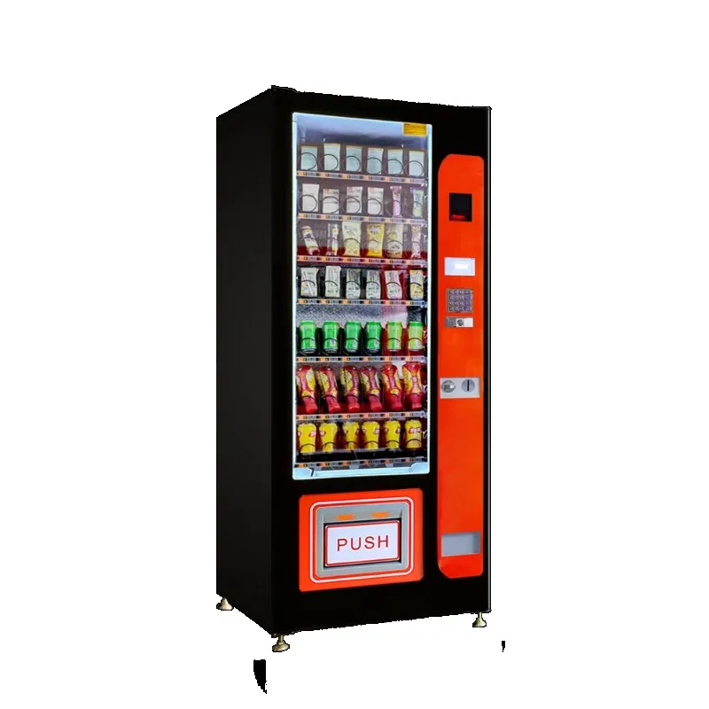 Small Little Snack Drink Combo Vending Machine for Manufacturer Single-door for Us vending machine snacks Customized