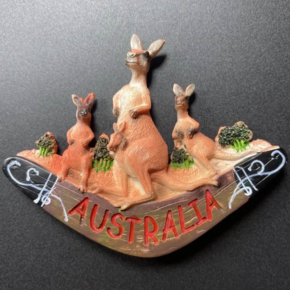 Oceania Australia 3D Fridge Magnets Tourism Souvenir Refrigerator Magnets Sticker Collection Handicraft Gift Decoration Articles