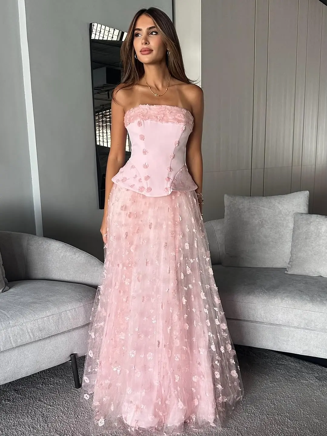 Vestido de noche elegante sin mangas, corte en A, personalizado, delicado, moderno, a medida, para ocasiones, vestidos de moda para celebridades