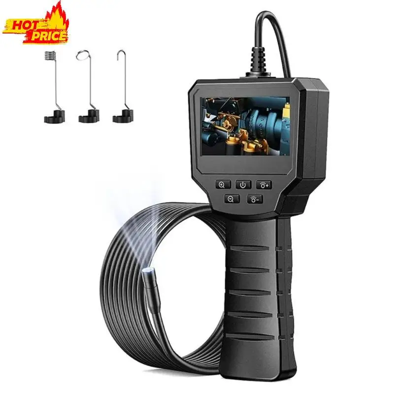 

Industrial Endoscope Camera with 4.3inch IPS Screen USB C Rechargeable