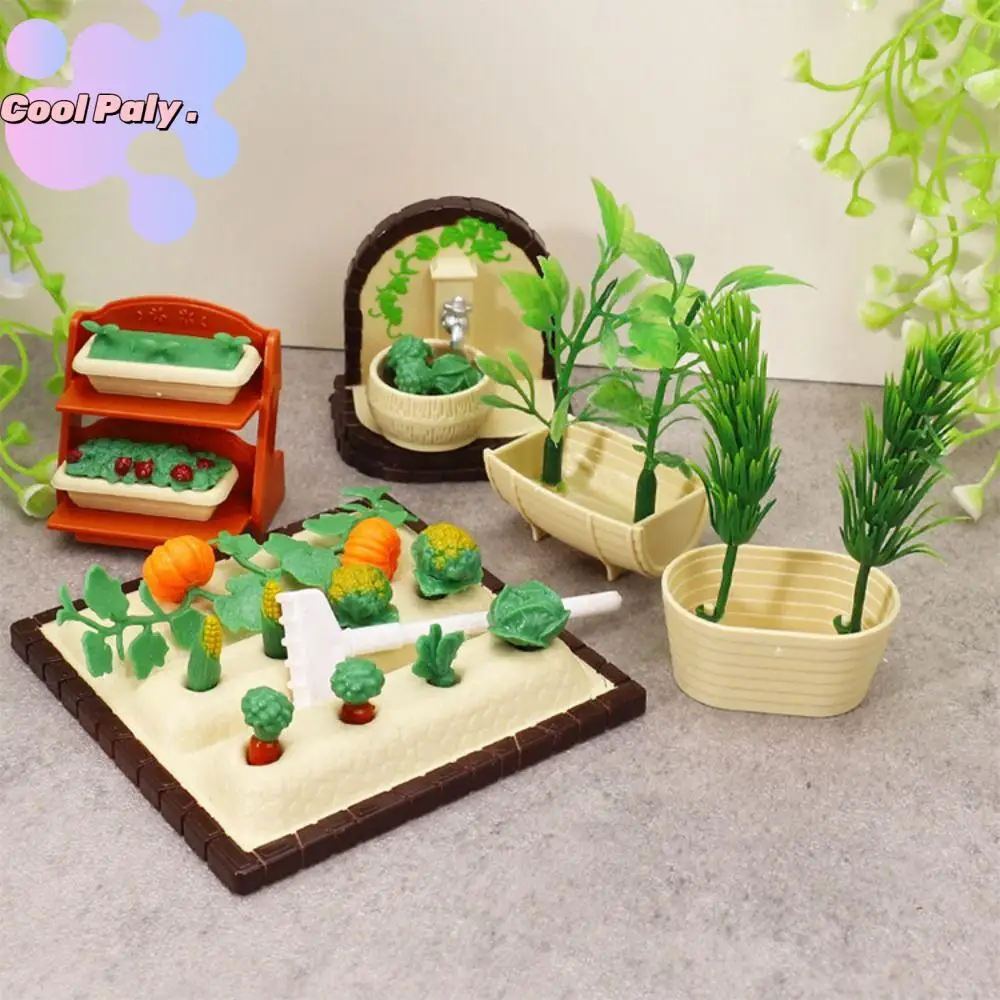 

Simulation Models Dollhouse Simulation Vegetable Farm Mini Farm Vegetable Field Mini Simulation Farm Model Garden Cart